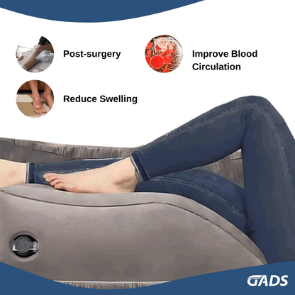 GADS Leg Elevation Pillow - Improved Circulation and Reduced Swelling for Post-Surgery Recovery, Sleeping, and Relaxation
